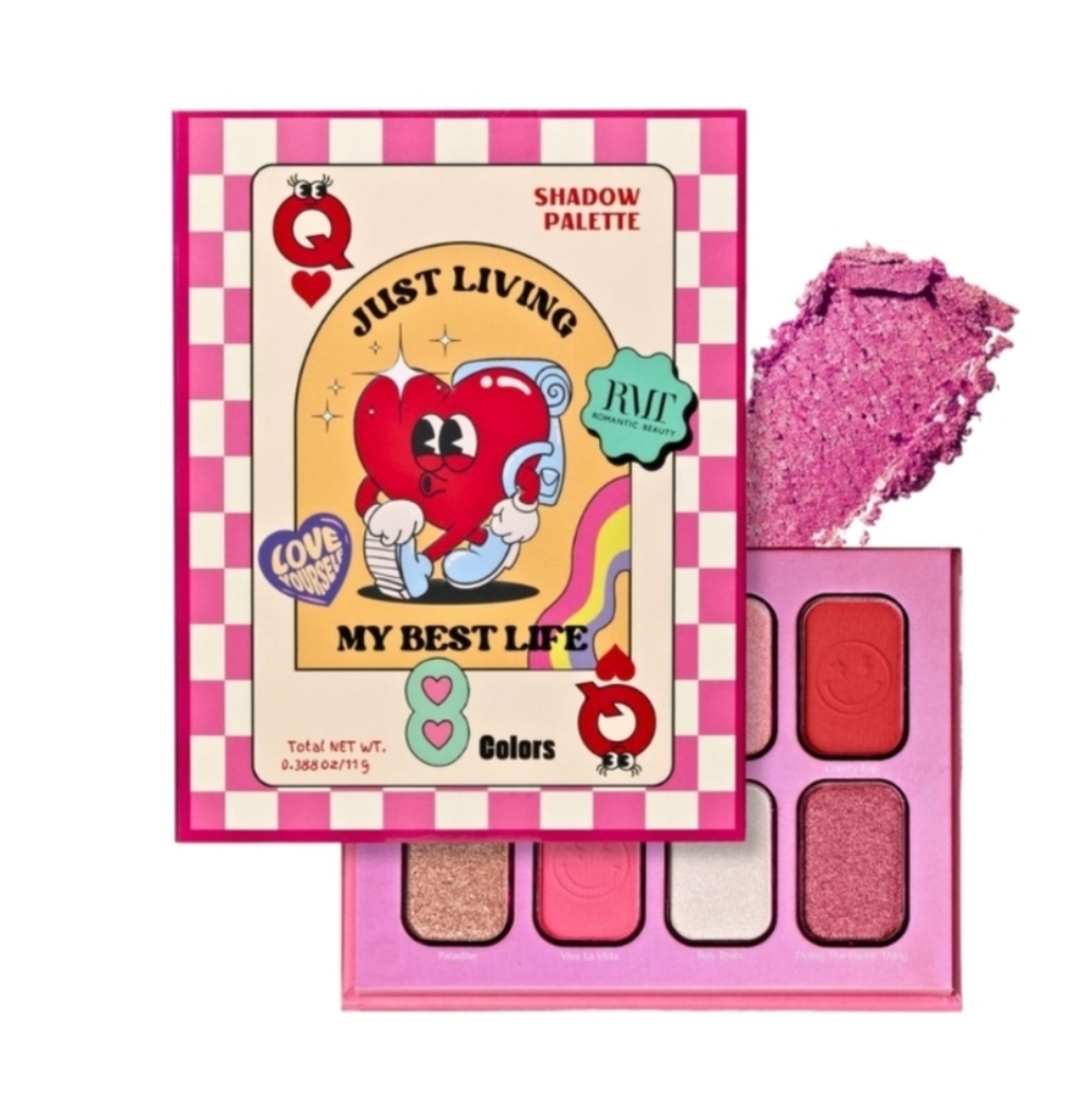 Romantic Beauty- Just Living My Best Life Eye Shadow Palette - Matte & Shimmer